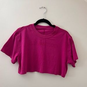 Lululemon all yours cropped tee